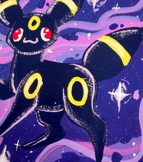 Original Art - Derpy Dark Dog