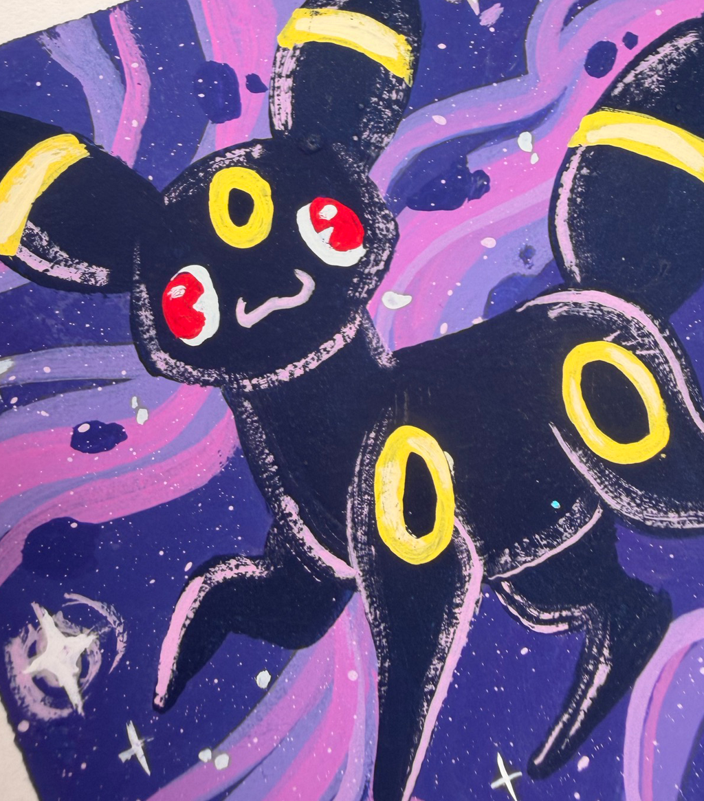 Original Art - Derpy Dark Dog