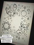 Pre-Made Binder: Umbreon & Espeon
