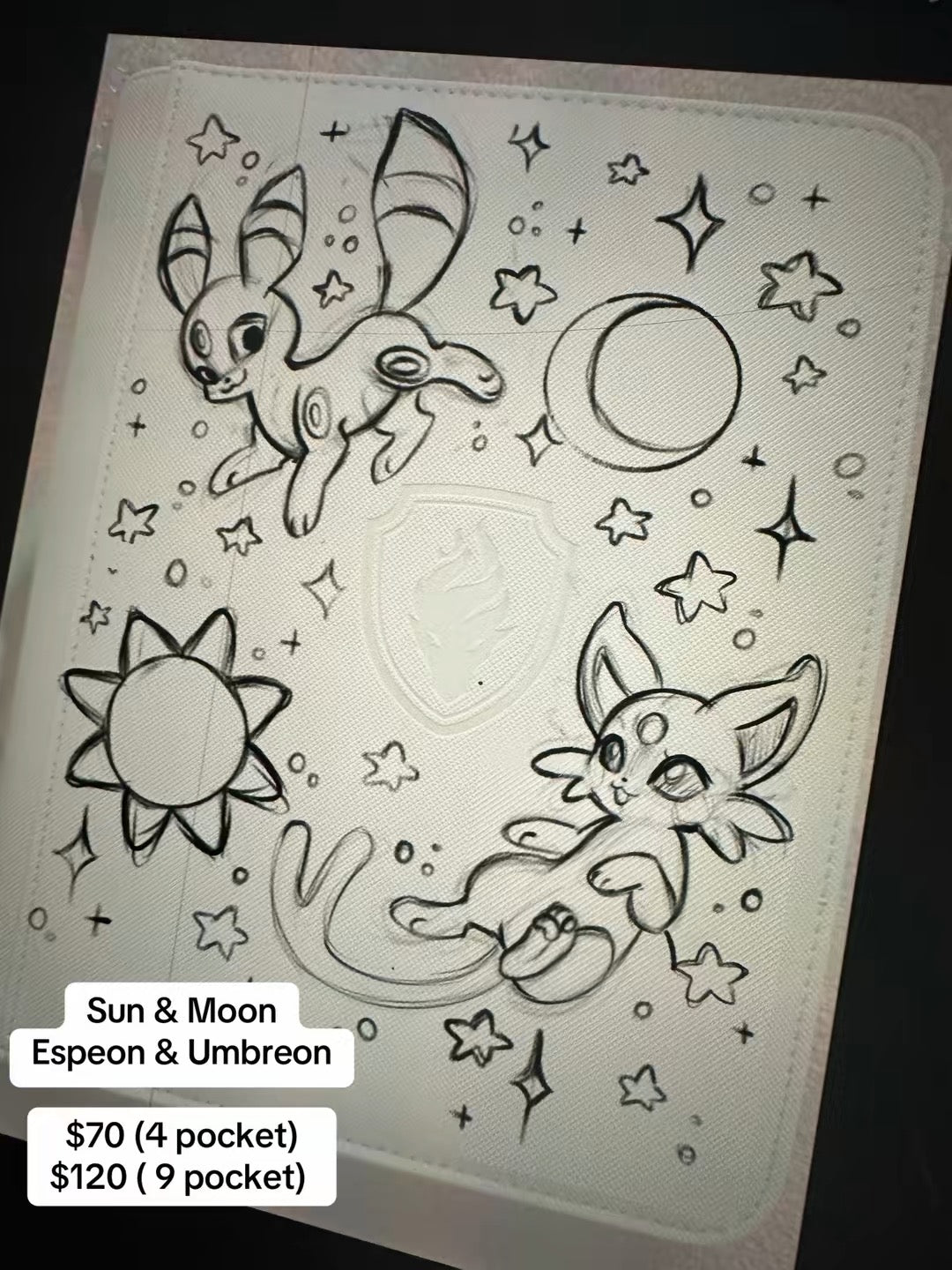Pre-Made Binder: Umbreon & Espeon